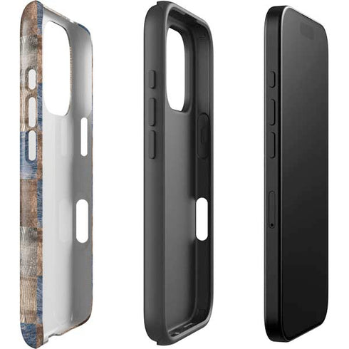 Lumber Grid iPhone 16 Pro Impact Case